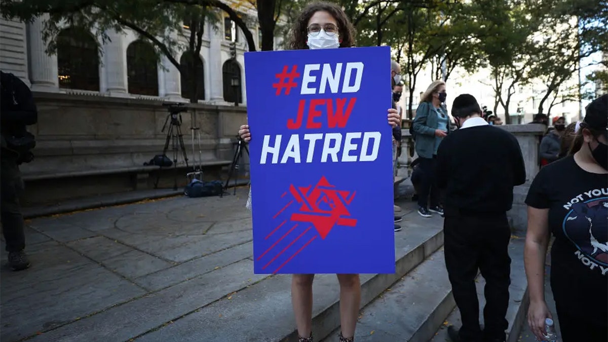 End Jew Hatred protest