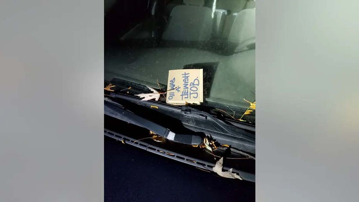 Police Investigating After Antisemitic Notes Are Placed On Cars Inside ...