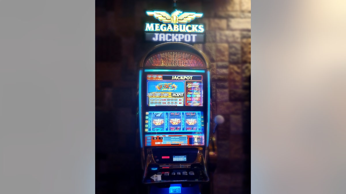 Slot machine in Excalibur Las Vegas that produced $12 million dollar jackpot