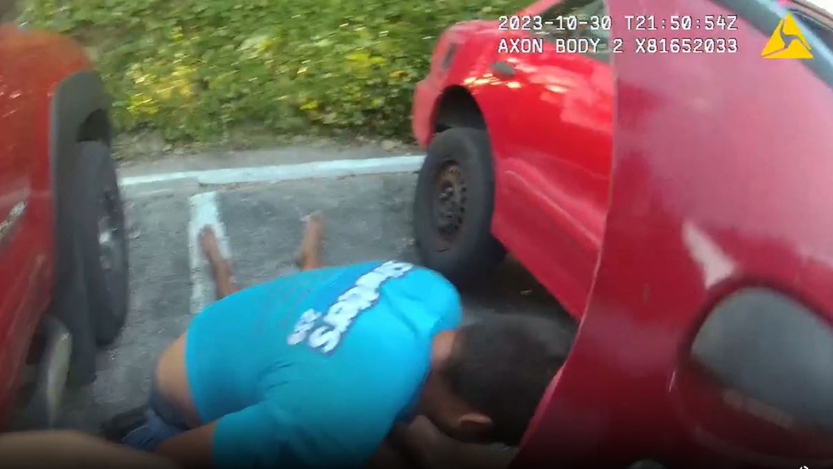Son-in-law after man pulled out from under car