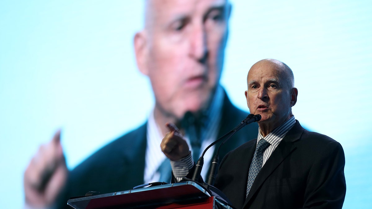 Former Democratic Gov. Jerry Brown