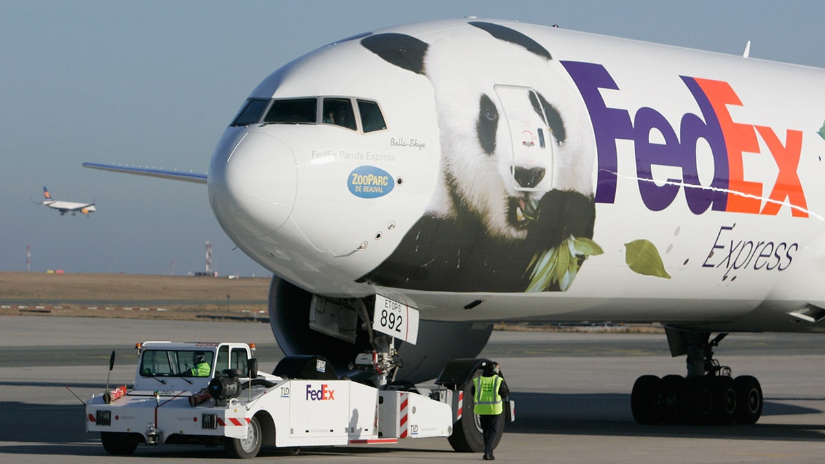 FedEx Panda Express plane is seen in 2012