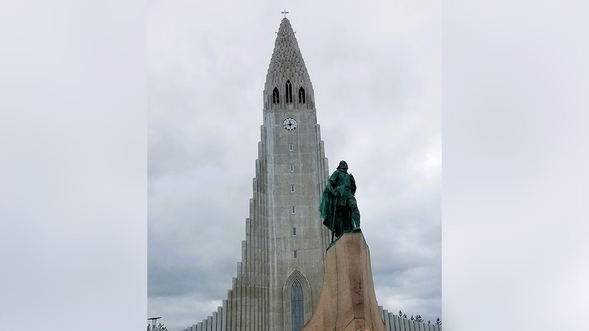 Leif Eriksson statue in Reykjavik