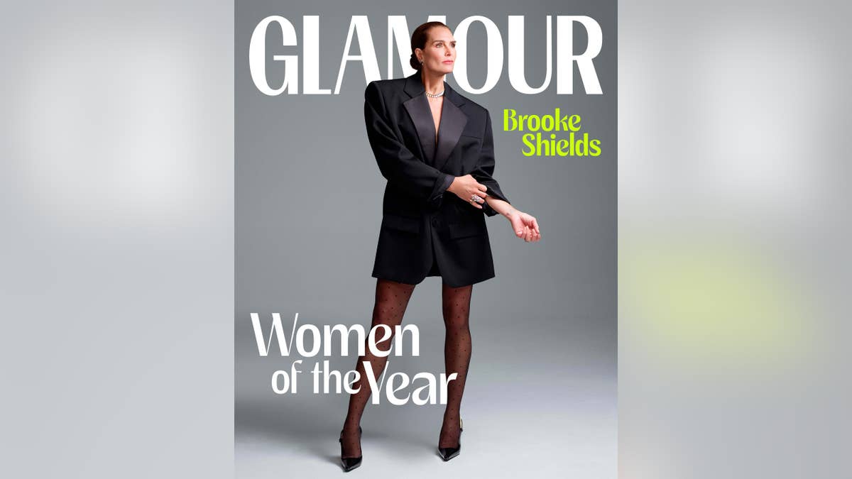 Brooks Shields on the cover of Glamour