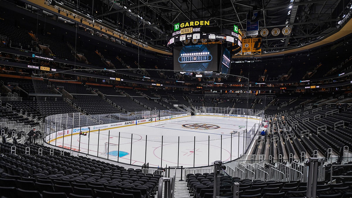 General view of TD Garden 