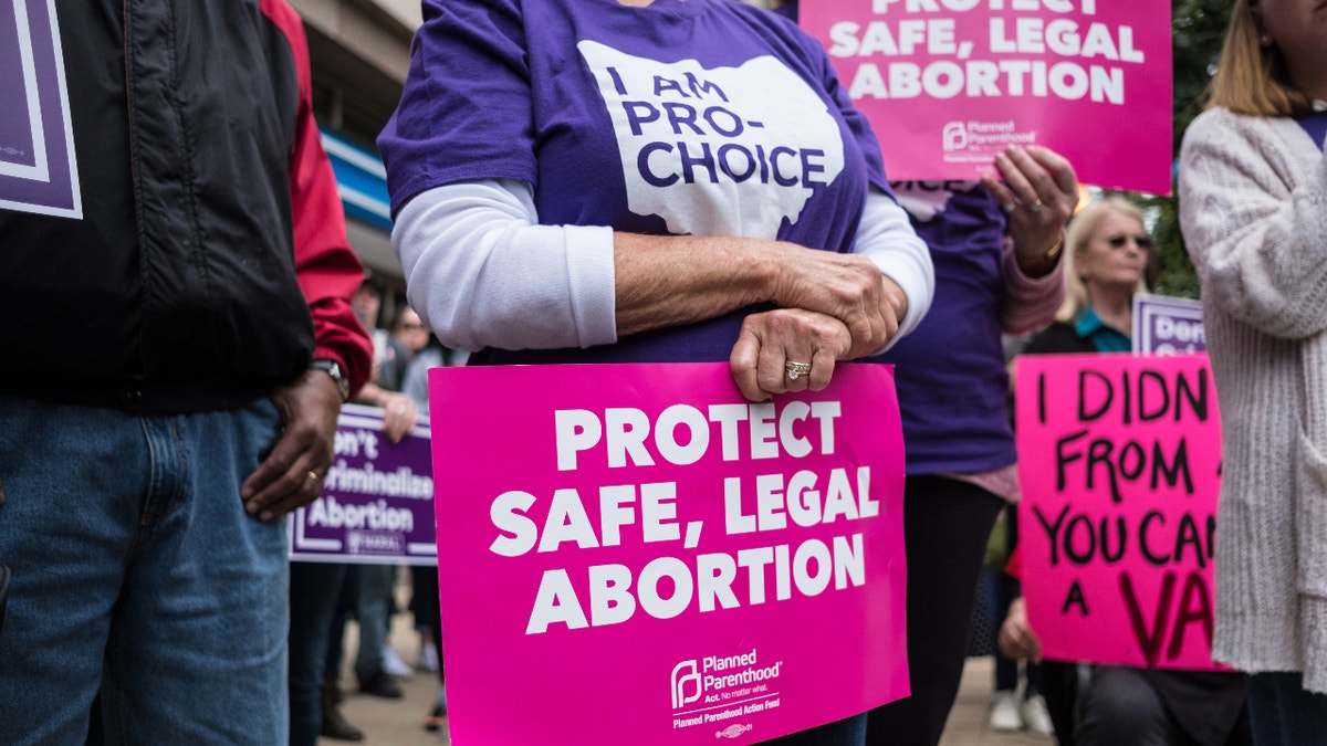 Ohio pro abortion rally