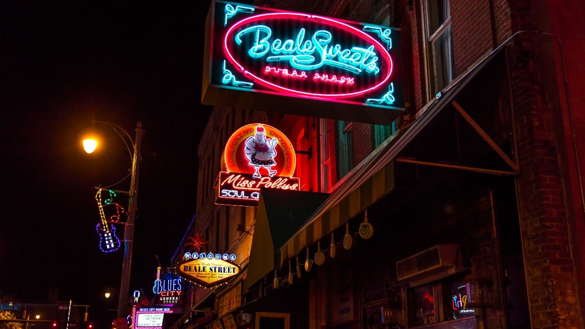 Beale Street in Memphis