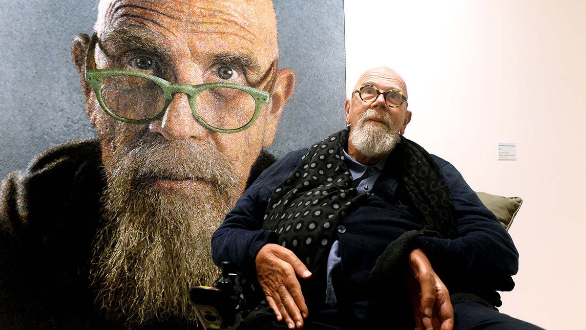 Chuck Close "Mosaics" Exhibition Preview