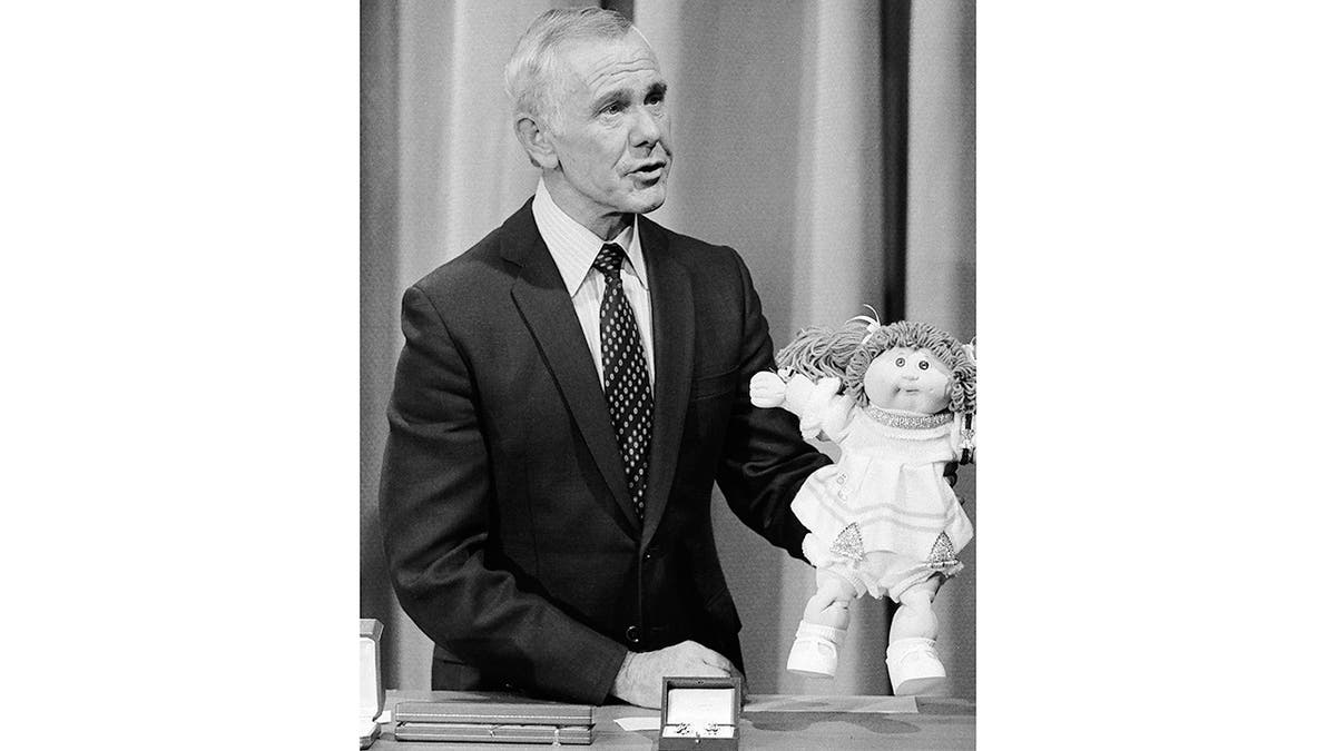 Johnny Carson with Cabbage Patch Kid