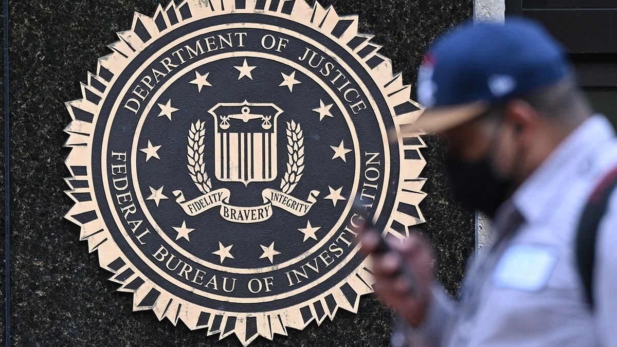 FBI seal on DC headquarters building