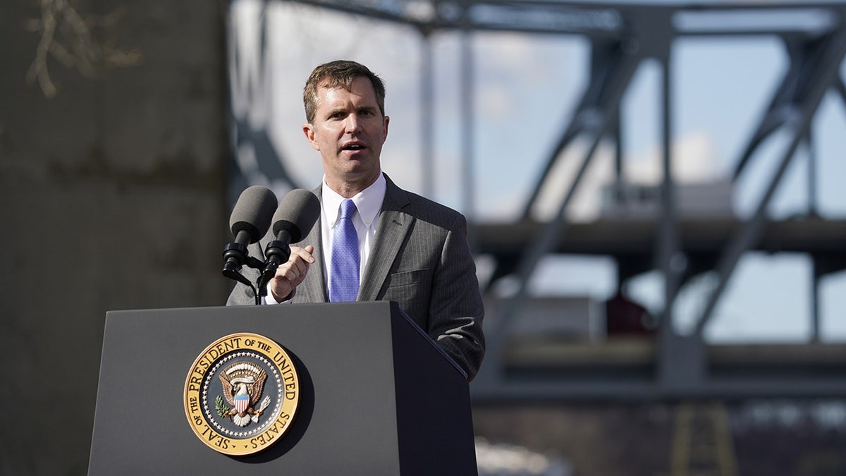 Kentucky governor speaks about Biden infrastructure plan