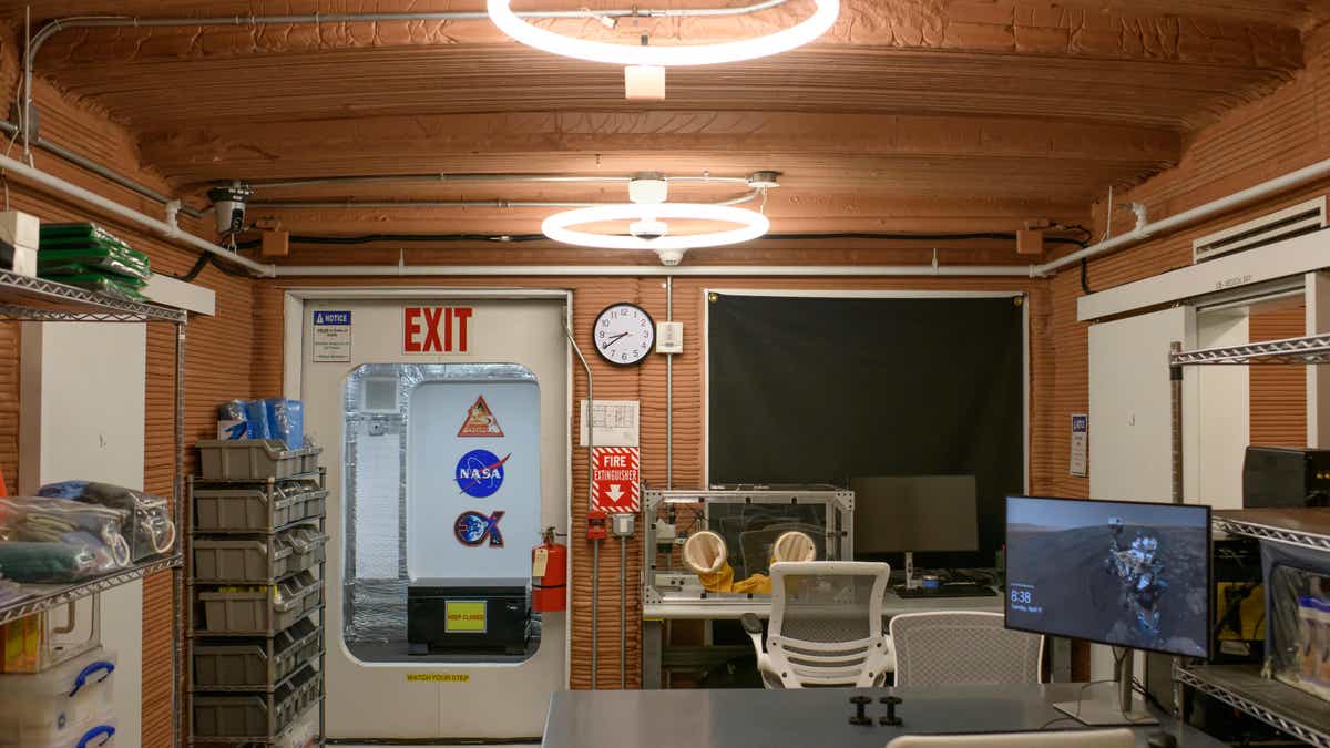 Inside CHAPEA NASA's 3-D printed Mars dwelling's lab