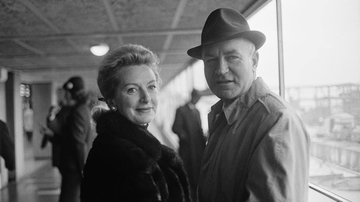 Deborah Kerr and Peter Viertel