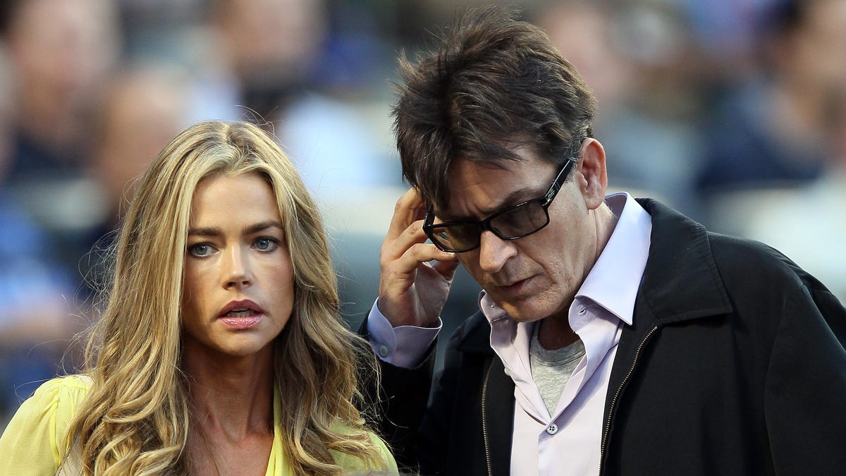 Denise Richards, Charlie Sheen