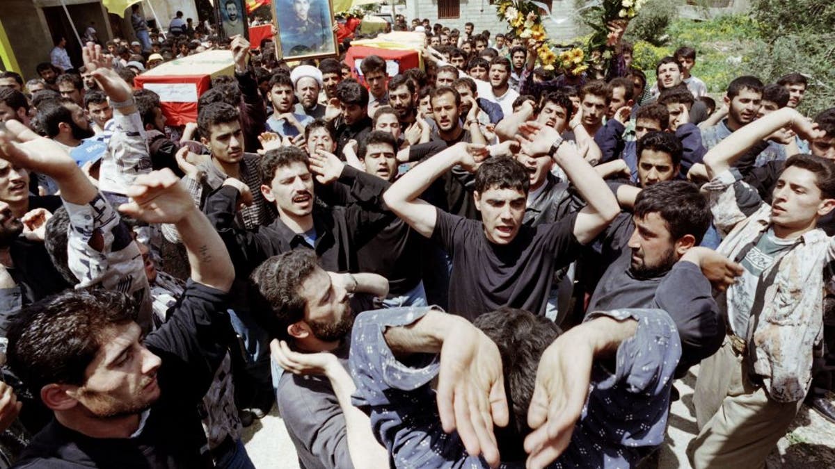 Hezbollah funeral 1996