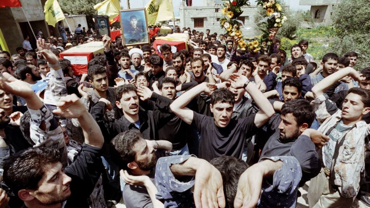 Hezbollah funeral 1996