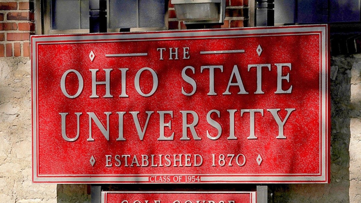 Ohio State University sign