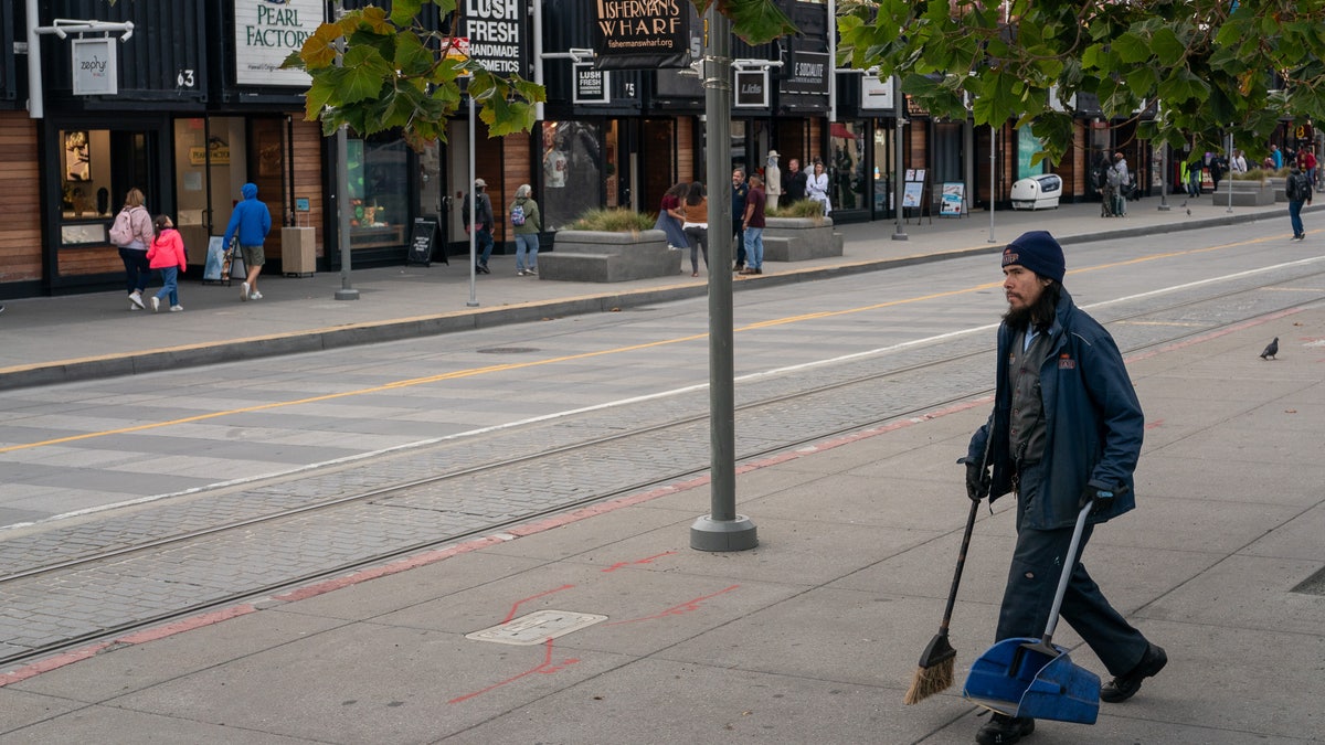 Homeless clean-up in San Francisco