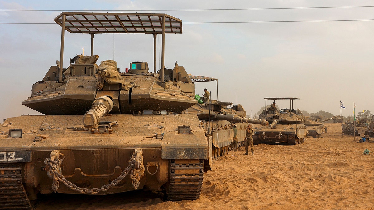 Israeli armored vehicles