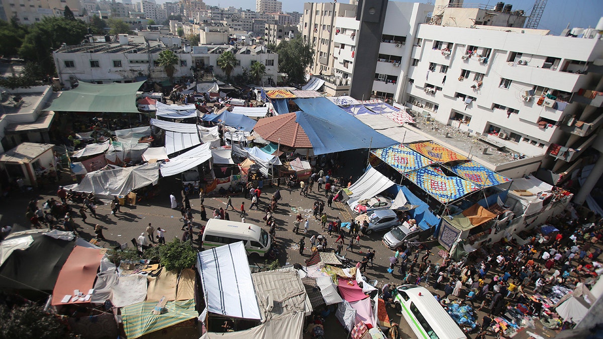 hospital in gaza city