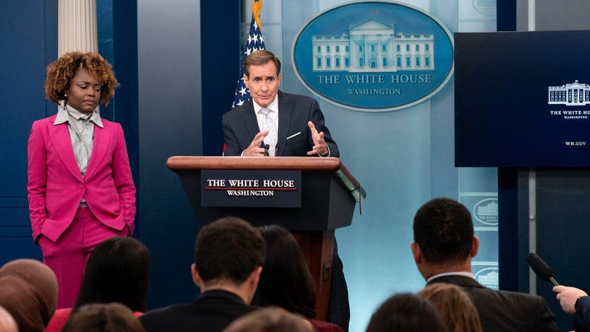 John Kirby Conferencia de prensa en la Casa Blanca Israel hamas