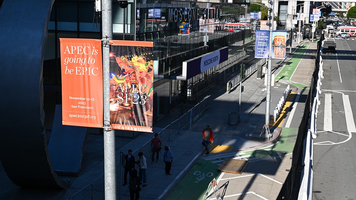 APEC signage in San Francisco