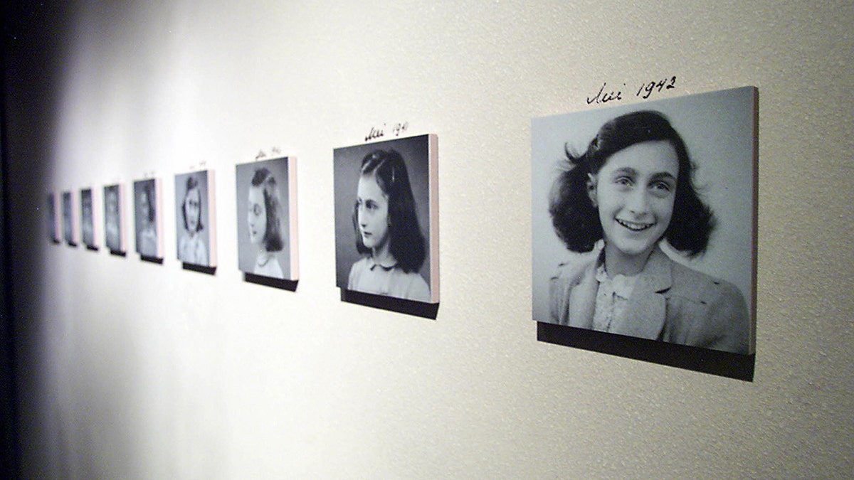 pictures of Anne Frank