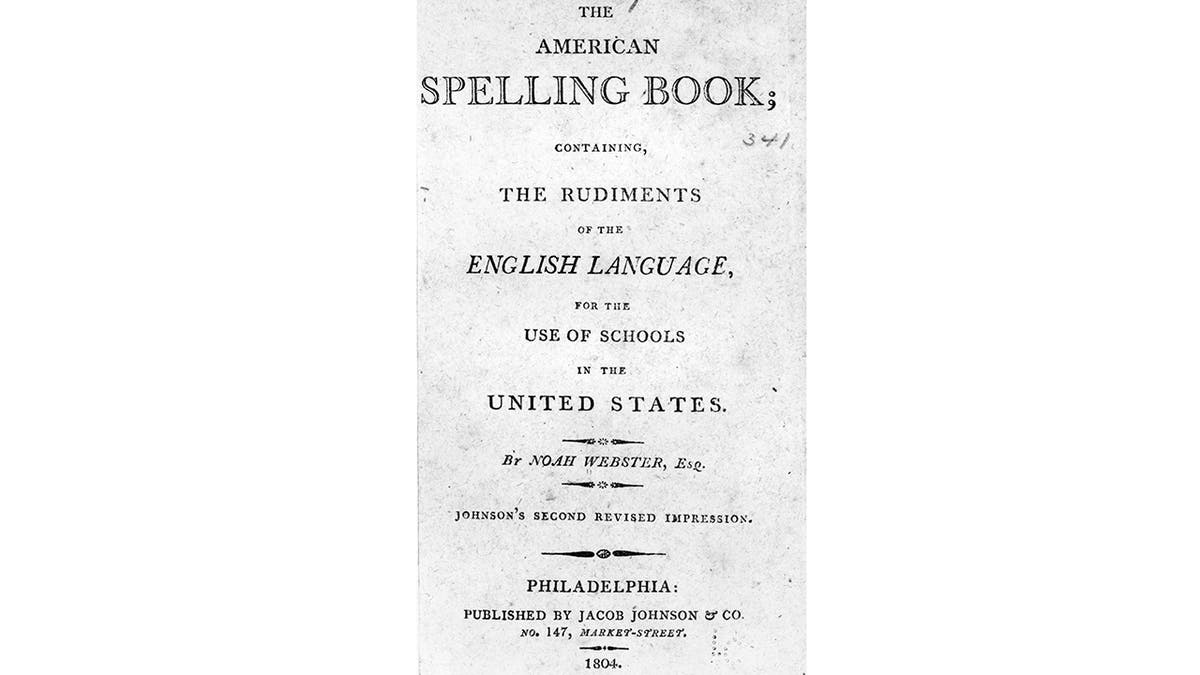 Spelling book by Noah Webster