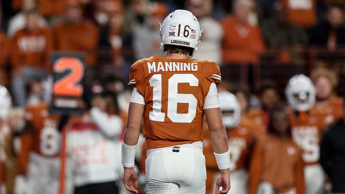 Arch Manning Makes Much-anticipated Texas Debut Against Red Raiders ...