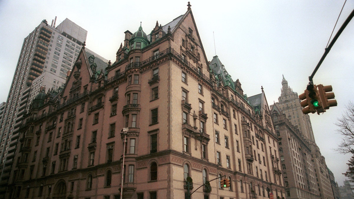 A view of The Dakota in New York City