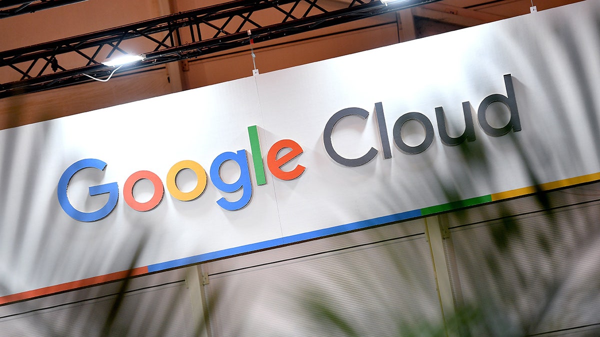 A Google Cloud sign 