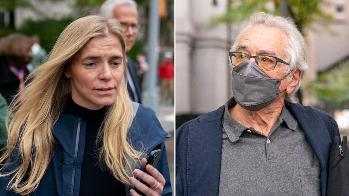Graham Chase Robinson and Robert De Niro side by side