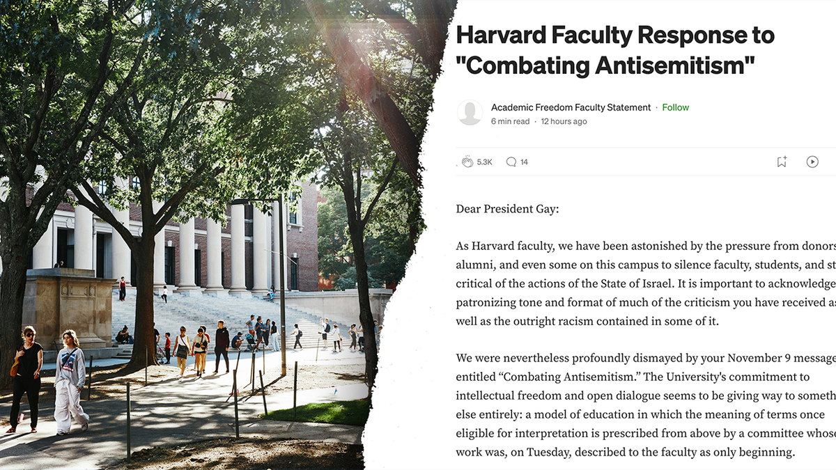 100 Harvard Faculty Cry Foul At University’s ‘Combating Antisemitism ...