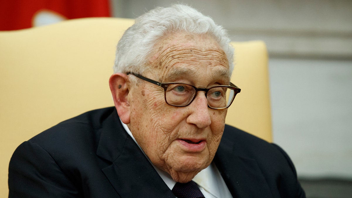 Yankees remember Henry Kissinger as ‘lifelong friend’ in tribute statement 2 Henry Kissinger in chair