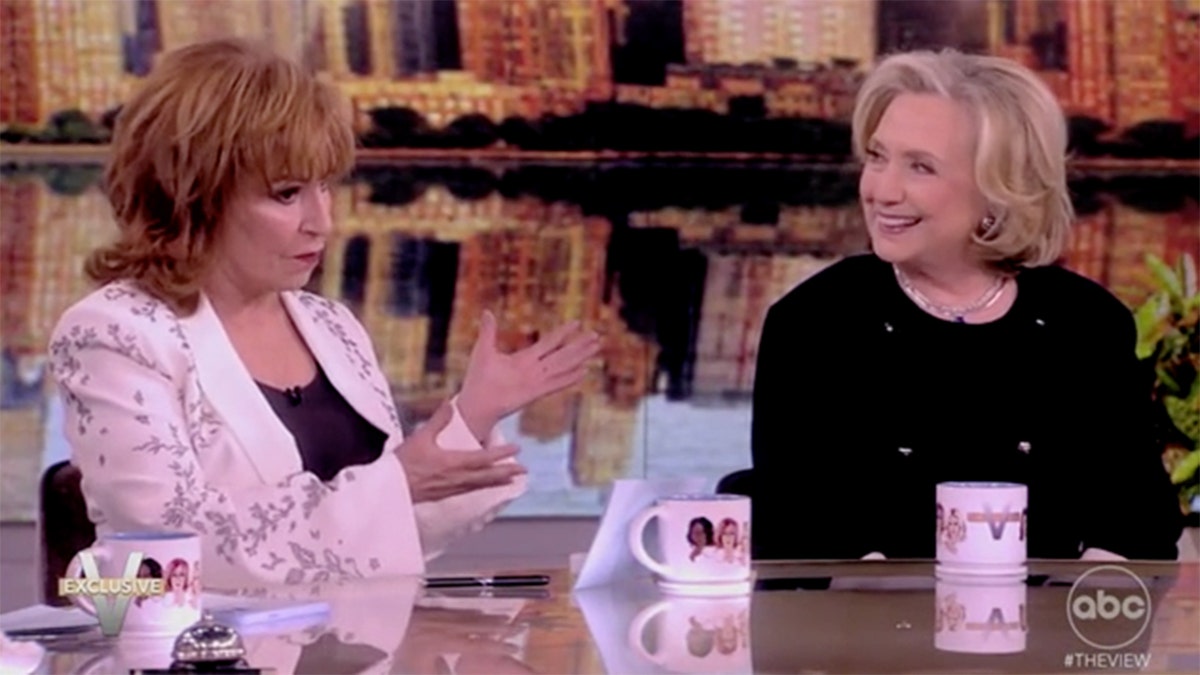 Hillary Clinton and Joy Behar