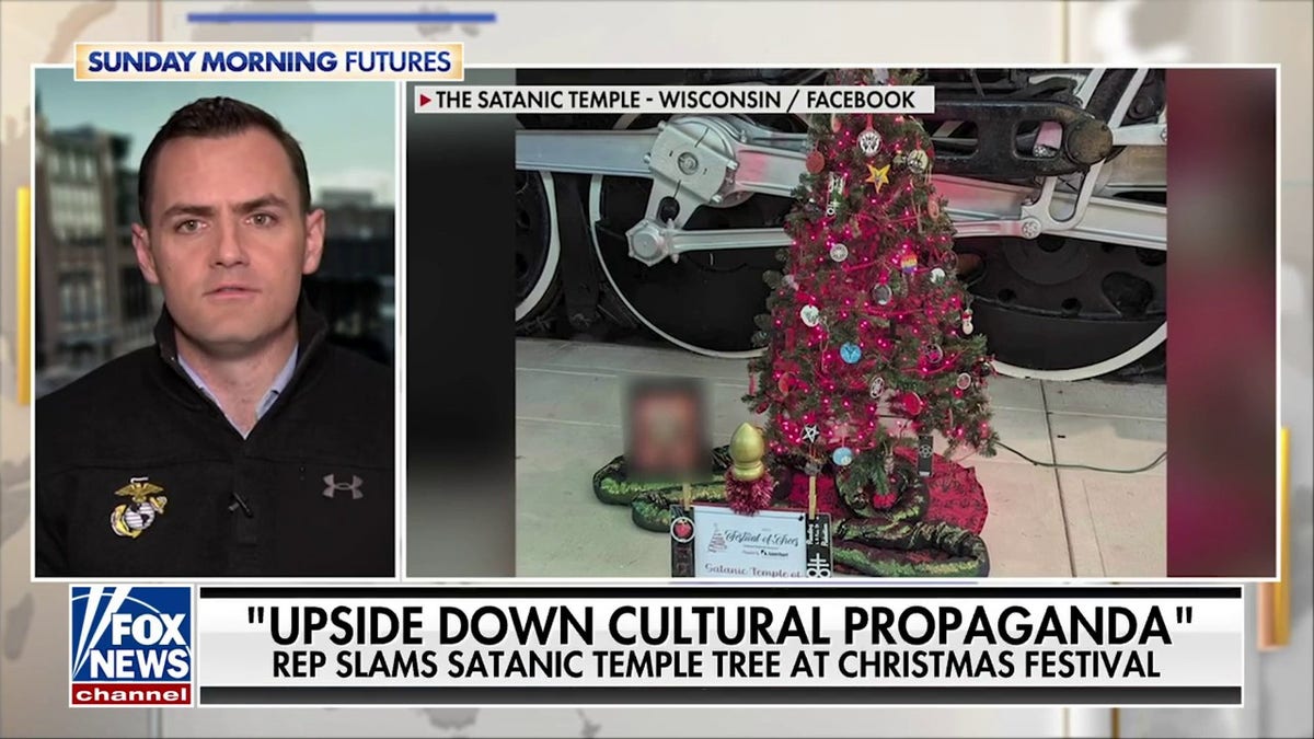 The Satanic Temple of Wisconsin represented at The Festival of Trees