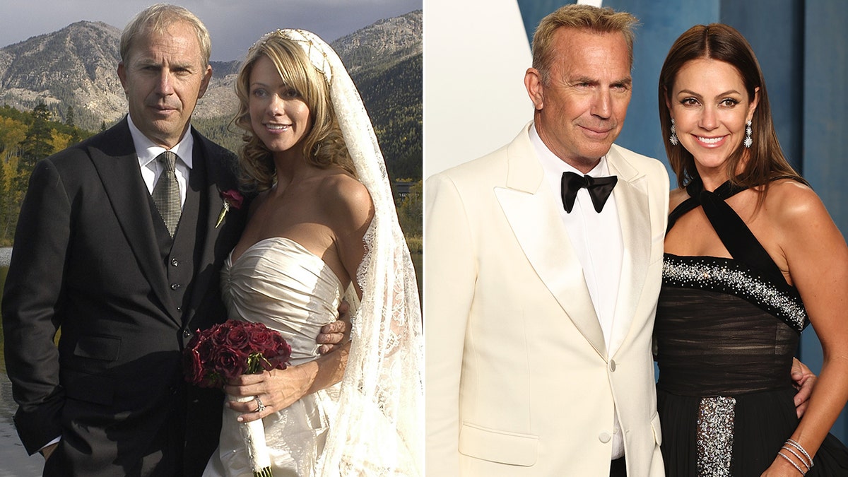 Kevin Costner then and now split
