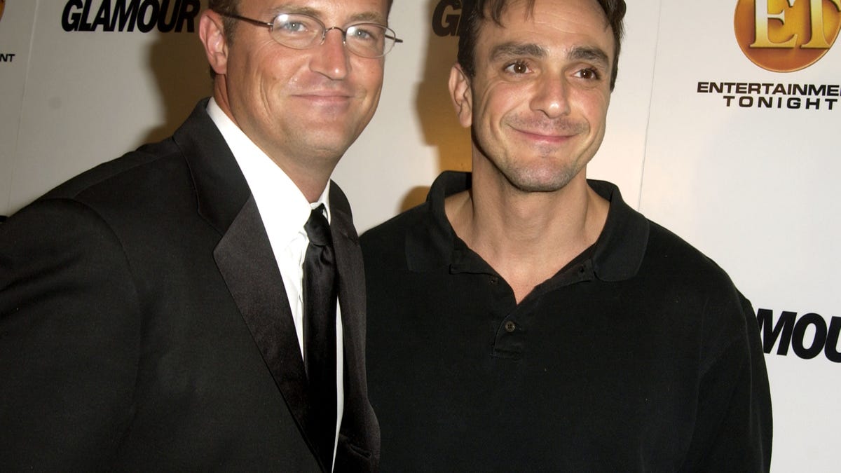 Matthew Perry and Hank Azaria