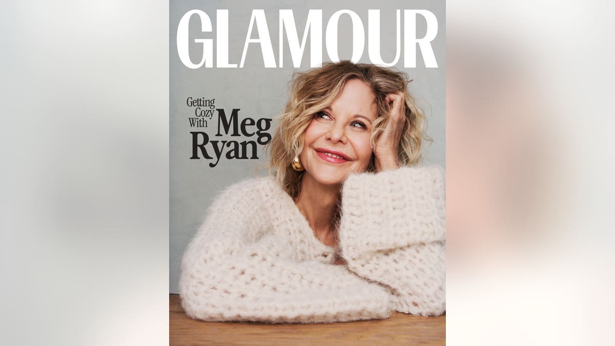 Meg Ryan Glamour magazine cover