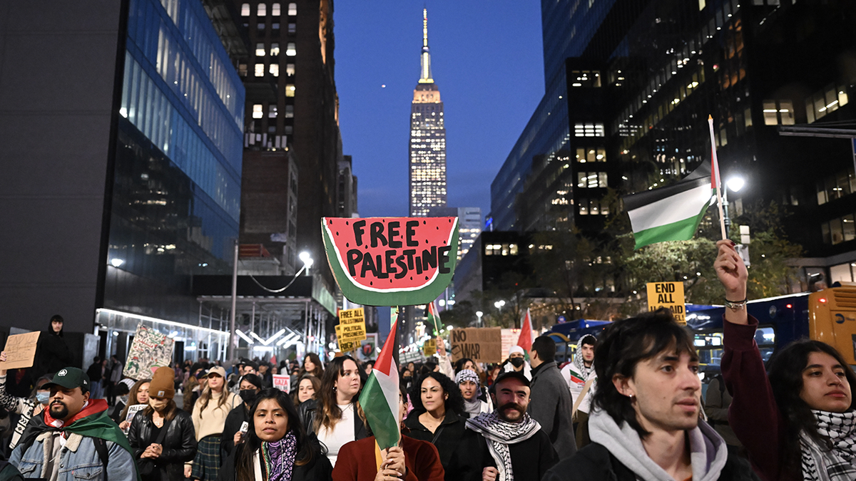 New York Pro-Palestinian protest