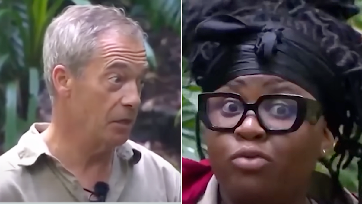 Nigel Farage and Nella Rose