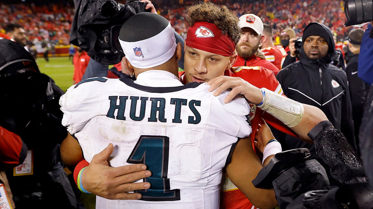 Patrick Mahomes and Jalen Hurts