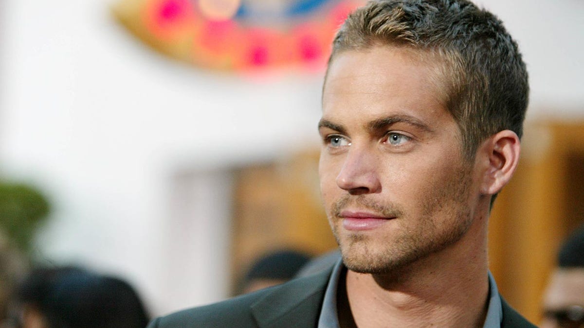 Close up of Paul Walker