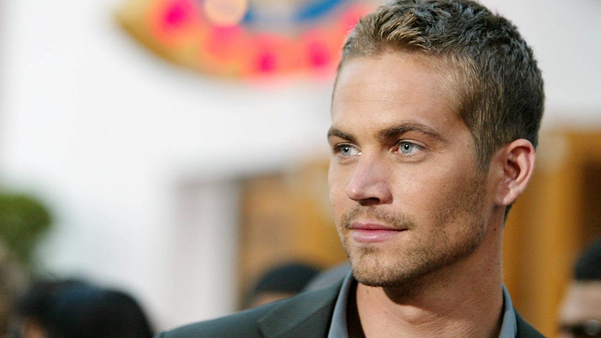 Close up of Paul Walker