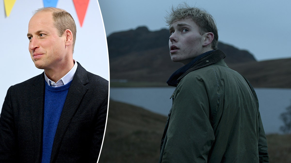 Prince William present day split with actor playing him on The Crown