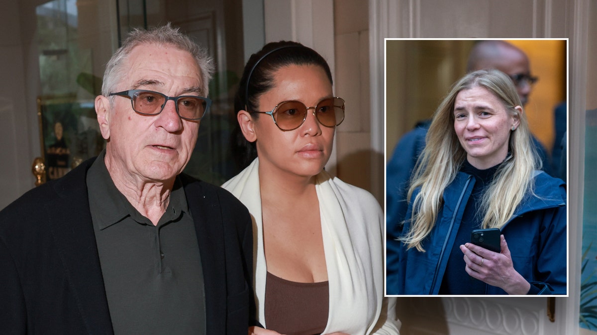 Robert De Niro, Tiffany Chen and Chase Robinson side by side