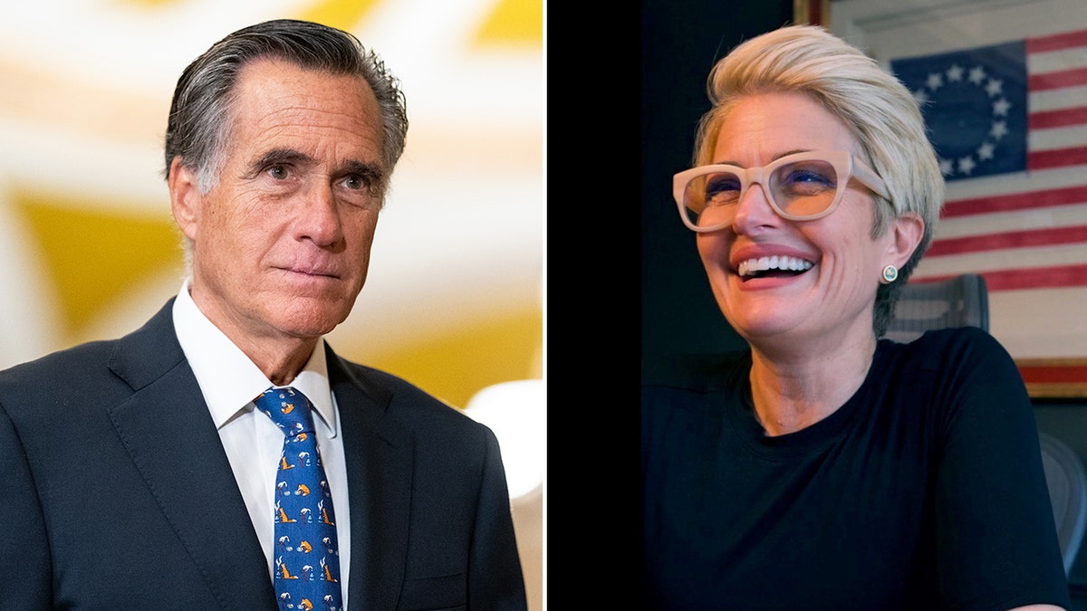 Mitt Romney and Caroline Phippen