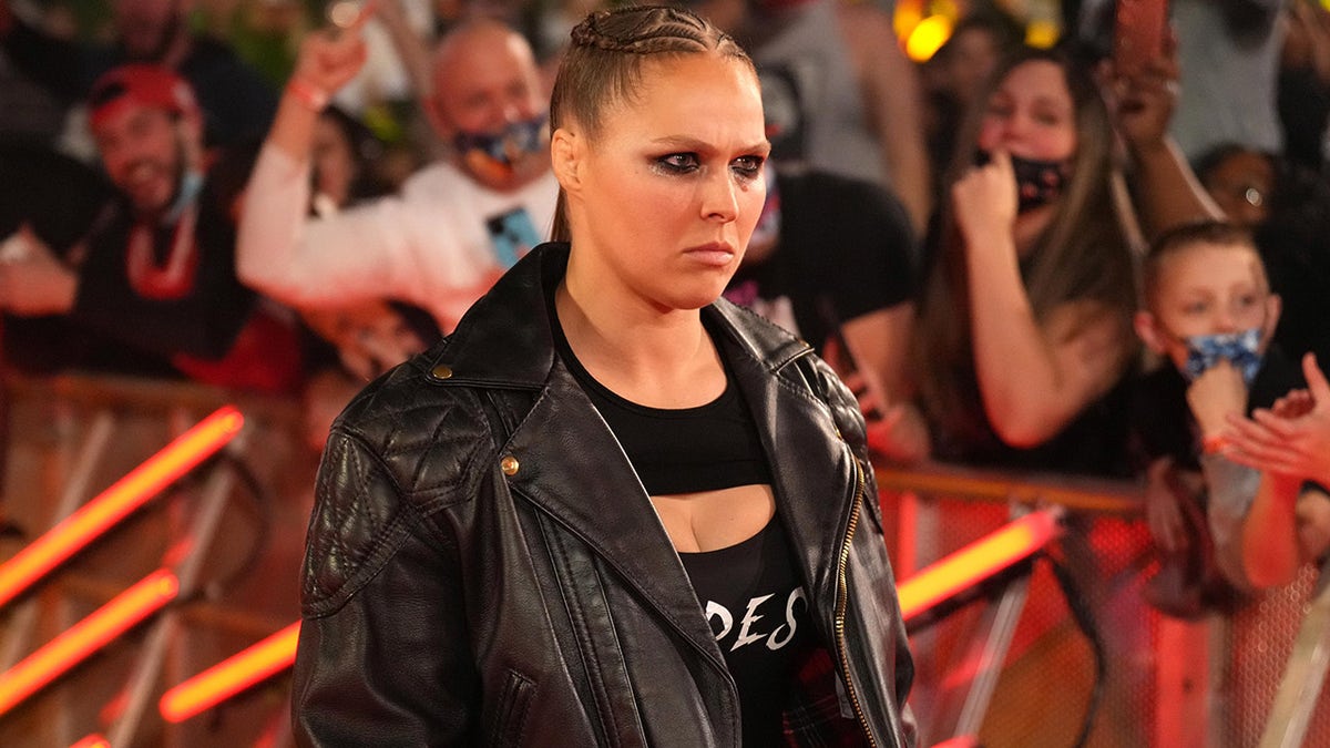 Ronda Rousey at the Rumble