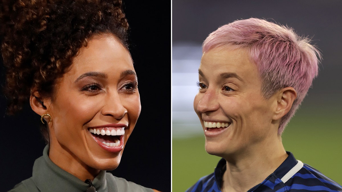 Sage Steele Megan Rapinoe