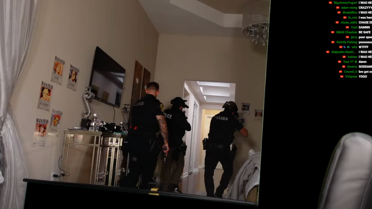 YouTube star gets swatted